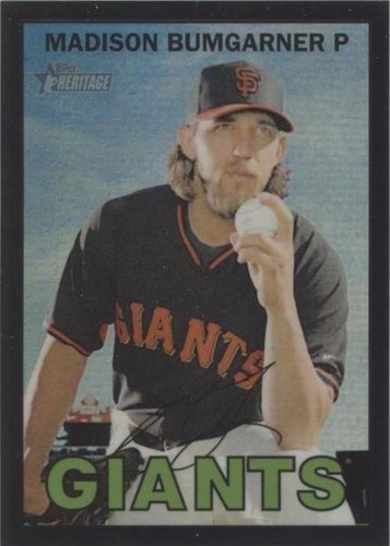 2016 Topps Heritage - Madison Bumgarner #THC-320