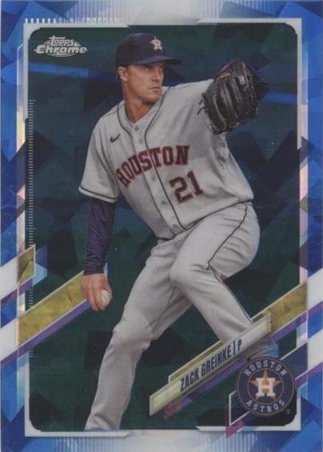 2021 Topps Chrome Sapphire Edition - Zack Greinke #463