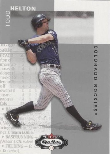 2002 Fleer Box Score - Todd Helton #63