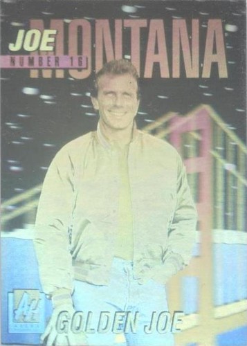 1991 Arena Holograms Joe Montana #1A