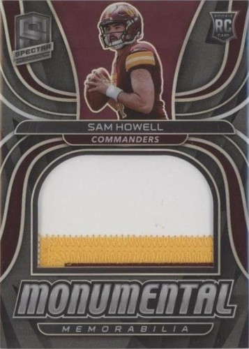 2022 Panini Spectra Sam Howell #MME-SHO