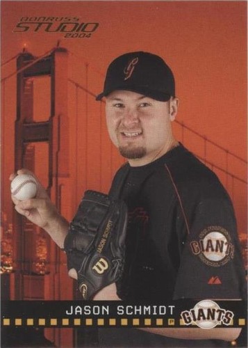2004 Donruss Studio - Jason Schmidt #166
