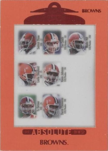 1999 Playoff Absolute SSD Darrin Chiaverini Kevin Johnson Leslie Shepherd #137