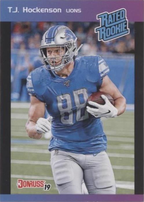 2019 Panini Instant NFL T.J. Hockenson #4