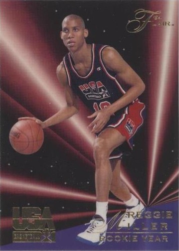 1994 Flair USA Basketball - Reggie Miller #64
