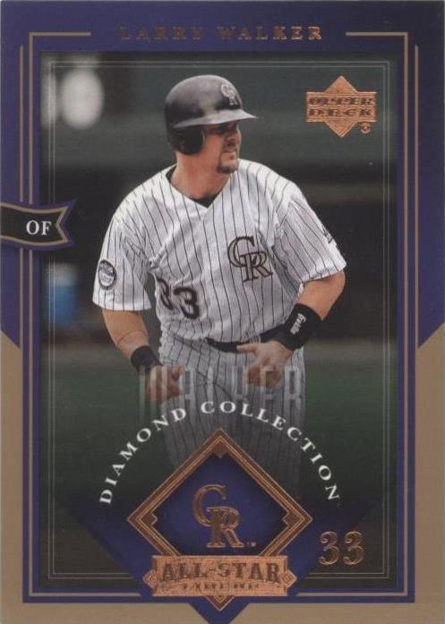 2004 Upper Deck Diamond Collection All-Star Lineup - Larry Walker #29
