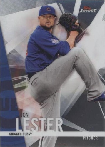 2017 Topps Finest - Jon Lester #42
