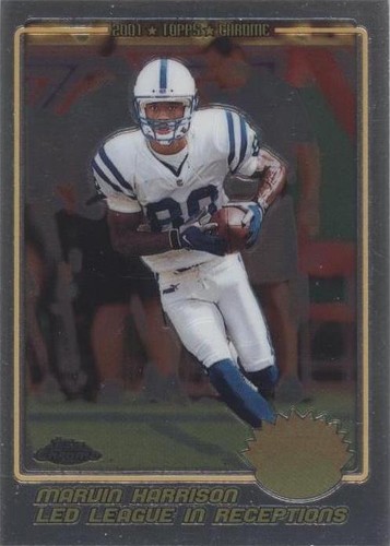 2001 Topps Chrome Marvin Harrison #209