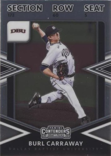 2020 Panini Elite Extra Edition - Burl Carraway #CT-BC