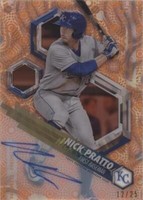 2018 Bowman High Tek - Nick Pratto #PHT-NP
