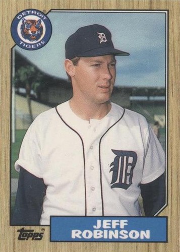 1987 Topps Traded - Jeff Robinson #104T