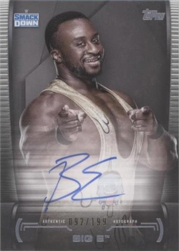2021 Topps WWE Undisputed - Big E #A-BE