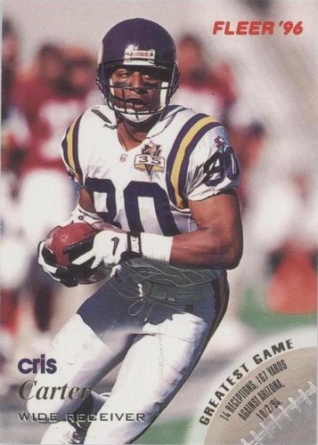 1996 Fleer Cris Carter #76