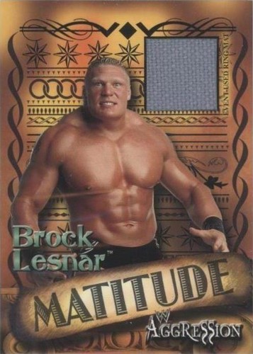 2003 Fleer WWE Aggression - Brock Lesnar #M-BL