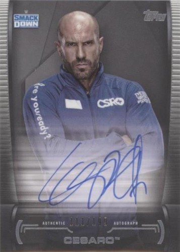 2021 Topps WWE Undisputed - Cesaro #A-CS