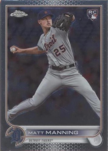 2022 Topps Chrome Sonic - Matt Manning #57
