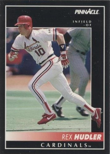 1992 Pinnacle - Rex Hudler #315
