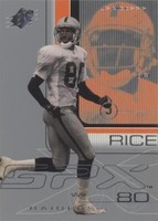 2001 SPx Jerry Rice #65