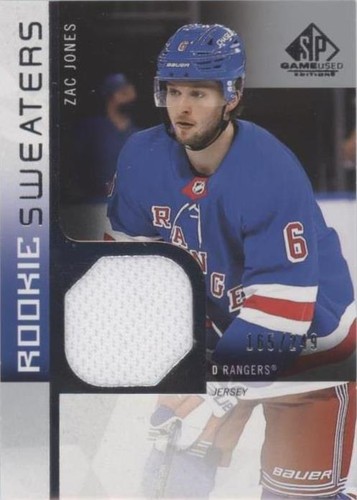 2021-22 Upper Deck SP Game Used - Zac Jones #RS-ZJ