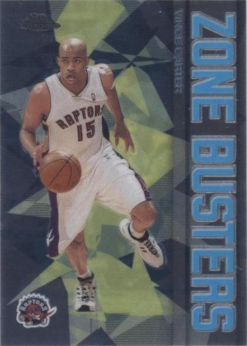 2002-03 Topps Chrome - Vince Carter #ZB12