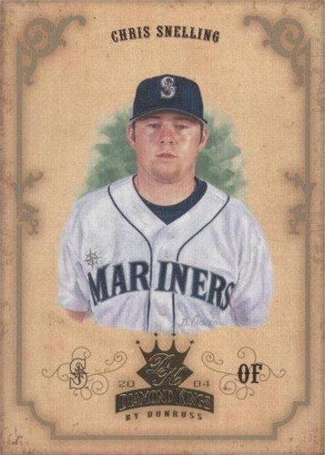2004 Donruss Diamond Kings - Chris Snelling #77