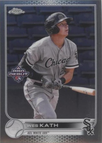 2022 Topps Pro Debut - Wes Kath #PDC-63