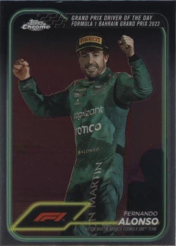 2024 Topps Chrome Formula 1 - Fernando Alonso #159