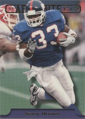 1999 Playoff Absolute EXP Gary Brown #142