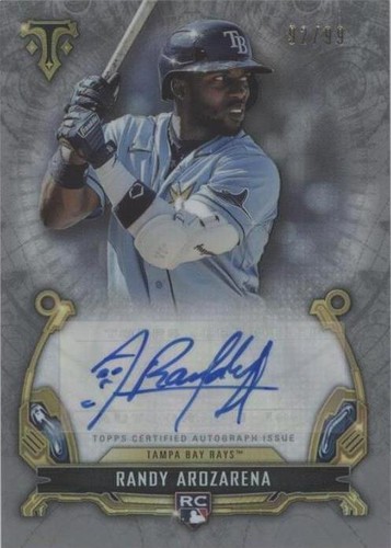 2020 Topps Triple Threads - Randy Arozarena #RAC-RA