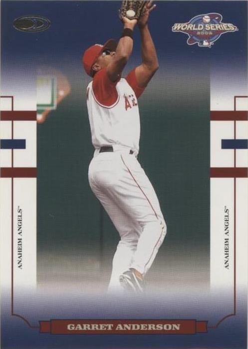 2004 Donruss World Series - Гаррет Андерсон #WS-9