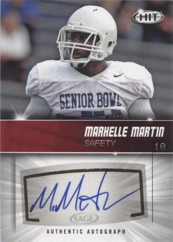 2012 SAGE Hit Markelle Martin #A110