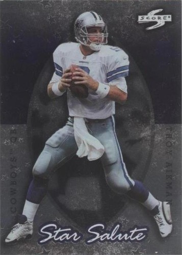1998 Score Troy Aikman #18