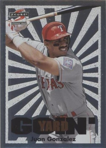 1997 Score - Juan González #HR498