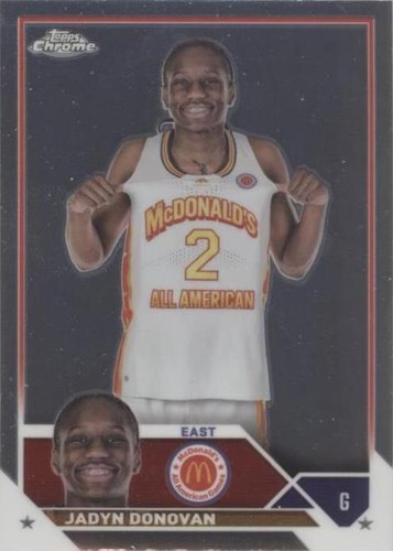 2023 Topps Chrome McDonald's All American - Jadyn Donovan #76