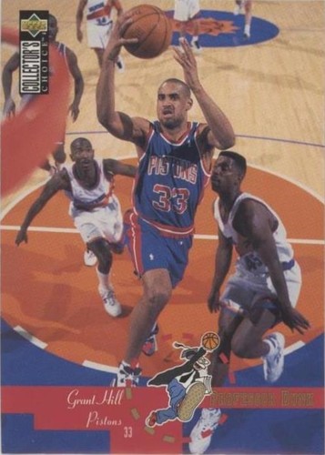 1995-96 Upper Deck Collector's Choice International Spanish I - Grant Hill #198