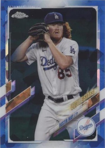 2021 Topps Chrome Sapphire Edition - Dustin May #355
