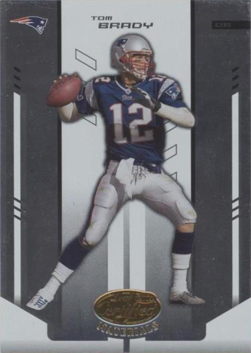 Materiales certificados Leaf 2004 Tom Brady #71