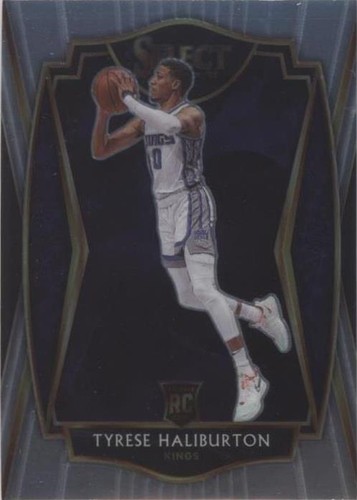 2020-21 Select Tyrese Haliburton Premier Retail Blue Prizm