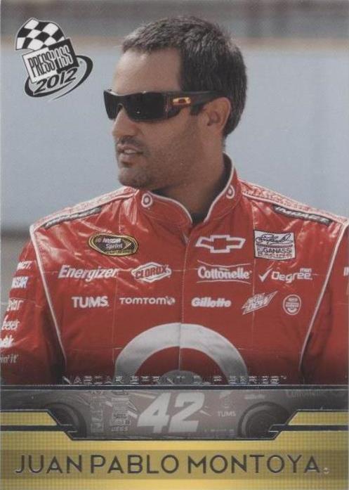 2012 Press Pass - Juan Pablo Montoya #28