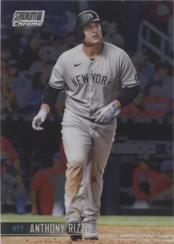 2021 Topps Stadium Club Chrome - Anthony Rizzo #166