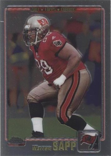 2001 Topps Chrome Warren Sapp #153