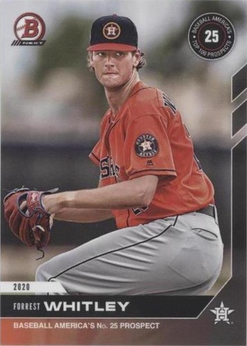 2020 Bowman Next Topps Now Baseball America's Top 100 Prospects - Forrest Whitley #T43