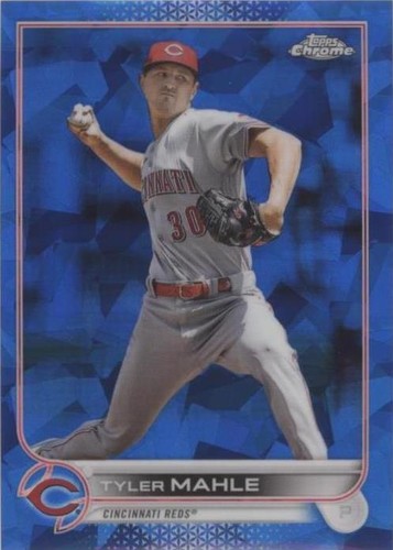 2022 Topps Chrome Update Series Sapphire Edition - Tyler Mahle #US21