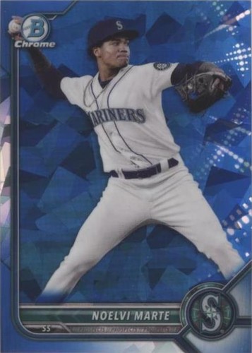 2022 Bowman Chrome Sapphire Edition - Noelvi Marte #BCP-186