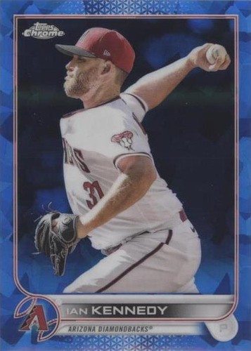 2022 Topps Chrome Update Series Sapphire Edition - Ian Kennedy #US134
