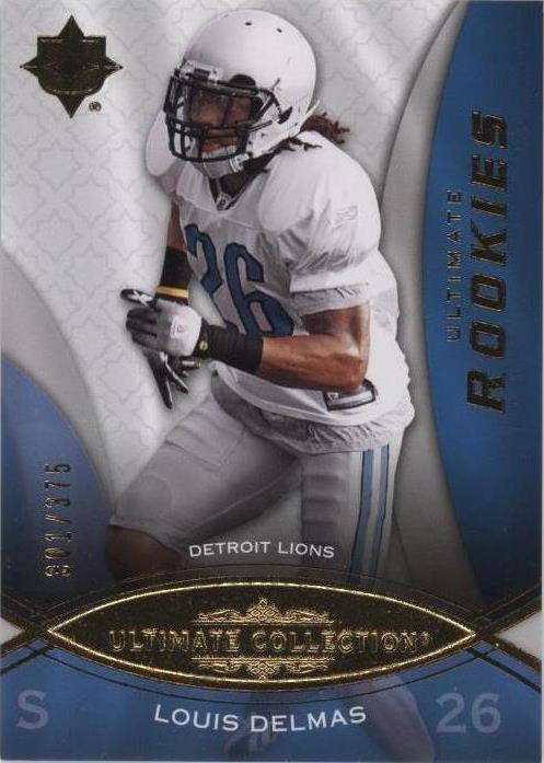 2009 Upper Deck Ultimate Collection Louis Delmas #192