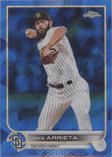 2022 Topps Chrome Sapphire Edition - Jake Arrieta #214