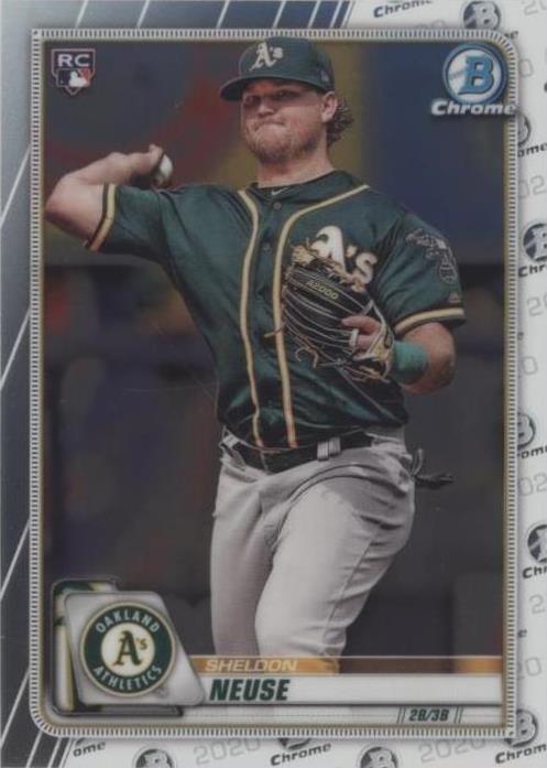 2020 Bowman Chrome - Sheldon Neuse #30