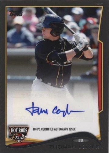 2014 Topps Pro Debut - Thomas Coyle #PDA-TC