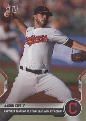 mlb　1st AARON CIVALE 299シリ mlb 1st AARON CIVALE 299シリ Aaron Civale Stats and